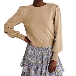 Boden Pointelle Detail Wool-Blend Jumper Sweater Sz‎ 6